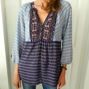 A flowing boho top